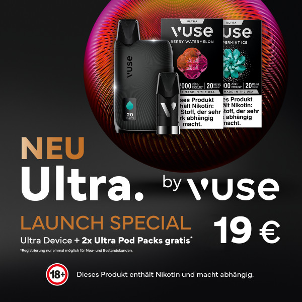 Angebot Vuse Ultra Launch Special