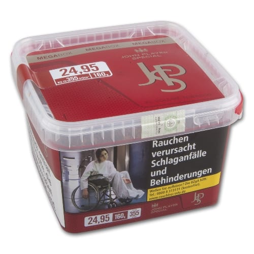 JPS Red Zigarettentabak XL Volume Tobacco 142 Gramm