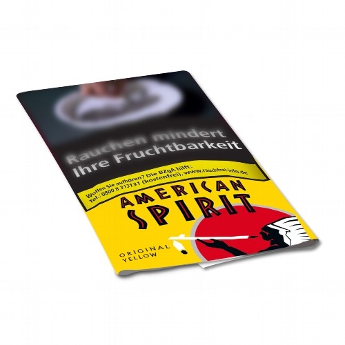 POUCH American Spirit Zigarettentabak Original Yellow 30 Gramm