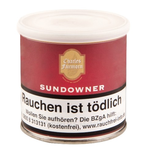 Pfeifentabak Sundowner Charles Fairmorn Rhodesian Mixture 50 Gramm
