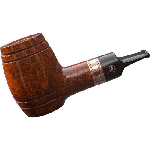 Pfeife RATTRAY´S Devil's Cut terracotta Whiskypfeife Kupferring