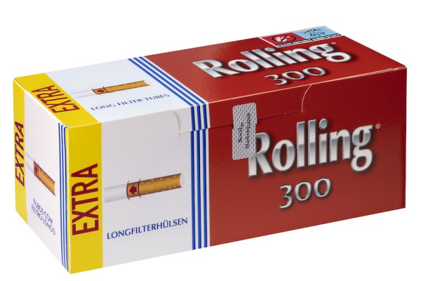 300 Stück 300 Rolling EXTRA Hülsen
