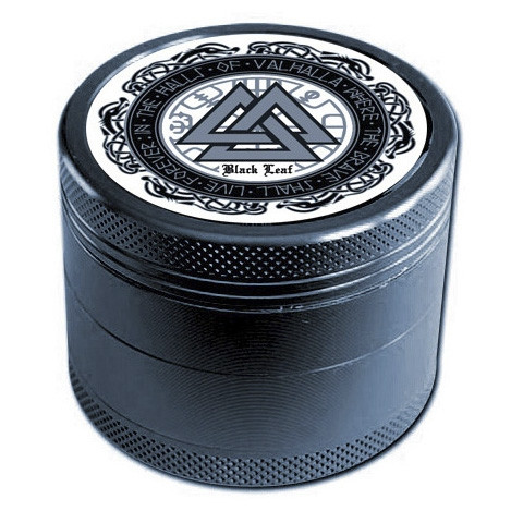 Grinder BLACK LEAF Valhalla grau 4-fach Ø 50 mm