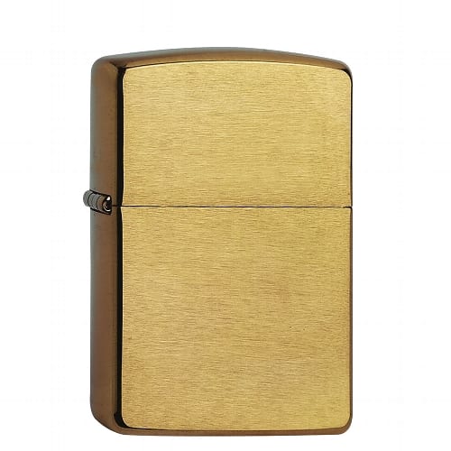 ZIPPO messing gebuerstet 60001165