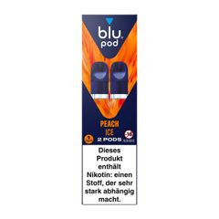 E-Liquidpod BLU POD Peach Ice 9mg 2 Pods