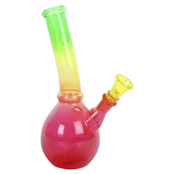 Bong Glas Rainbow 21 cm hoch