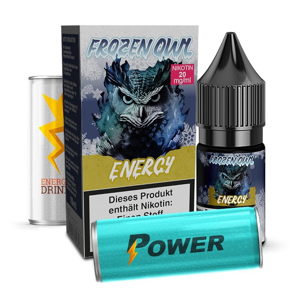 E-Liquid Nikotinsalz FROZEN OWL Energy 20mg