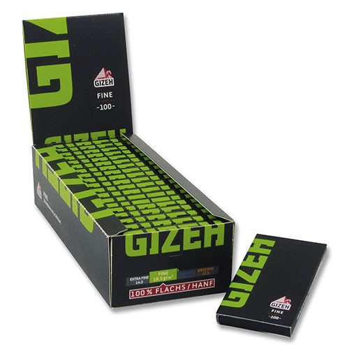Zigarettenpapier Gizeh Fine Magnet 20 Heftchen à 100 Blättchen