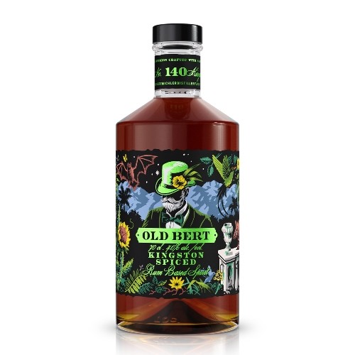 Rum MICHLERS OLD BERT Jamaican Spiced 40% Vol. Spirituose auf Rumbas 700 ml