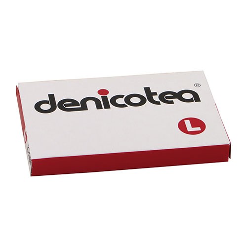 Kieselgelfilter lang Denicotea für Zigarettenspitzen Packung à 10 Stück