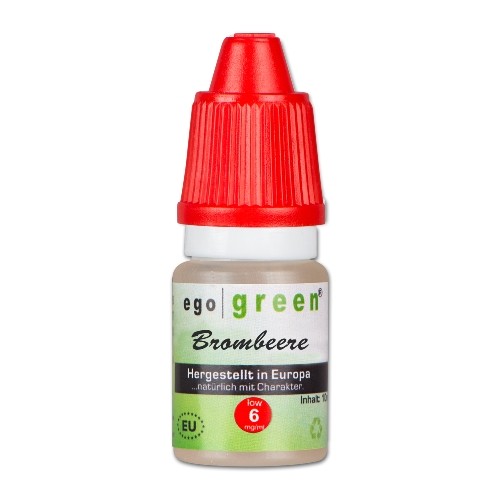 E-Liquid EGO GREEN Brombeere 6 mg