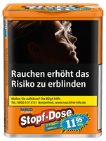 DOSE Zigarettentabak 60 Gramm FARGO Stopf-Dose Orange DOSE Zigarettentabak 60 Gramm FARGO Stopf-Dose Orange