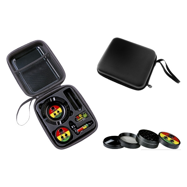 Grinder 2-teilig ø60mm SUPER HEROES Set Rasta in Tasche