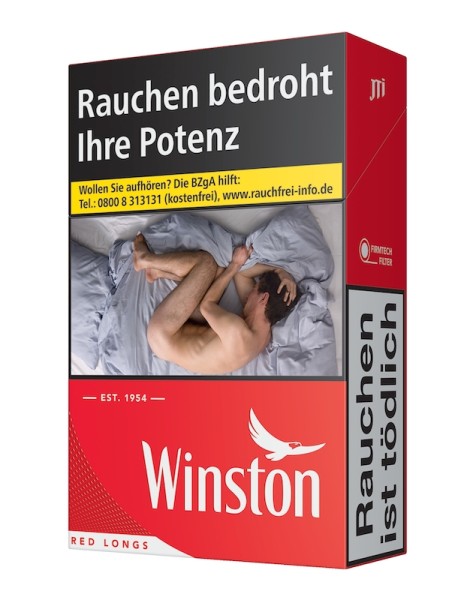 WINSTON Zigaretten Red Long XXL (8x29)