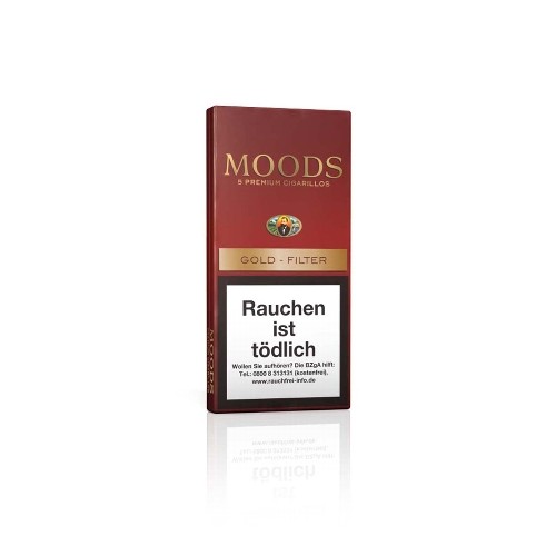 Dannemann Moods Gold Filter 5 Zigarillos