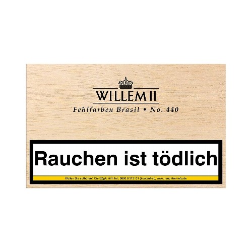 Willem II Fehlfarben No.440 Brasil 50 Zigarillos
