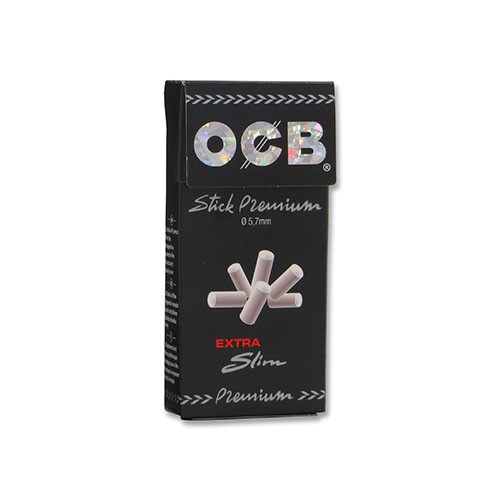 DISPLAY 20 Päckchen à 120 Drehfilter Zigarettenfilter OCB Filtersticks Extra Slim