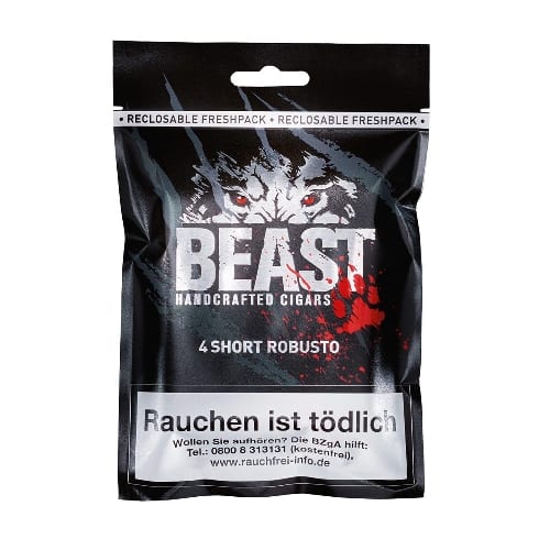 Beast Short Robusto 4 Zigarren