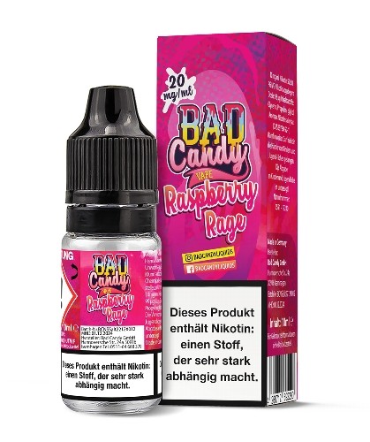 E-Liquid Nikotinsalz BAD CANDY Raspberry Rage 20 mg