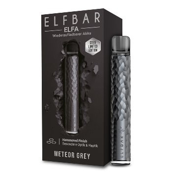 E-Zigarette ELFBAR meteor-grau 500 mAh Limited Edition