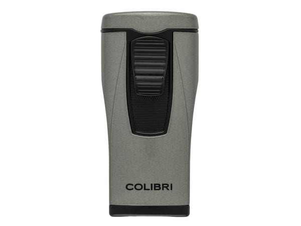 COLIBRI Zigarrenfeuerzeug "Monaco II" metallic anthrazit