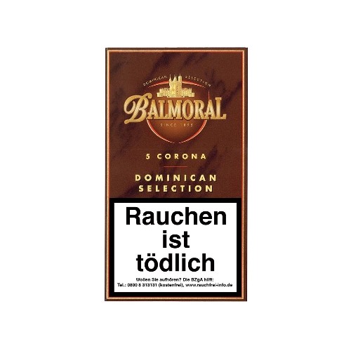 Balmoral Dominican Selection Corona 5 Zigarren