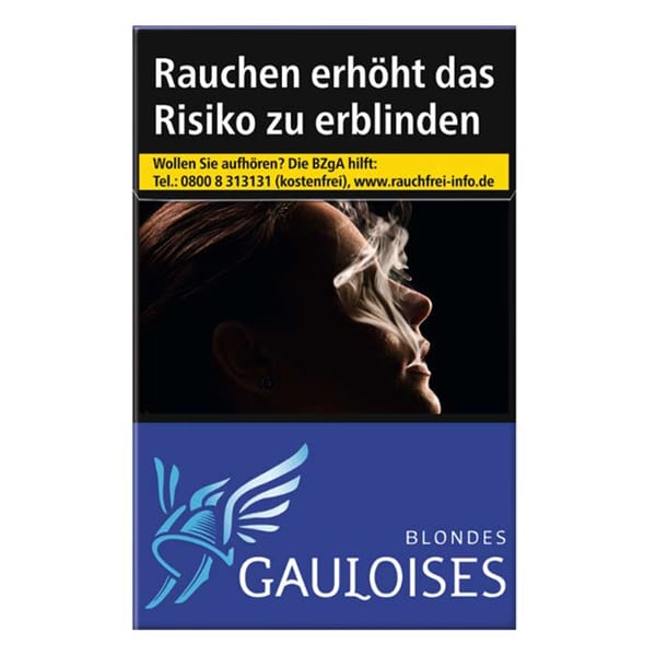 Gauloises Zigaretten Blondes blau (10x20)