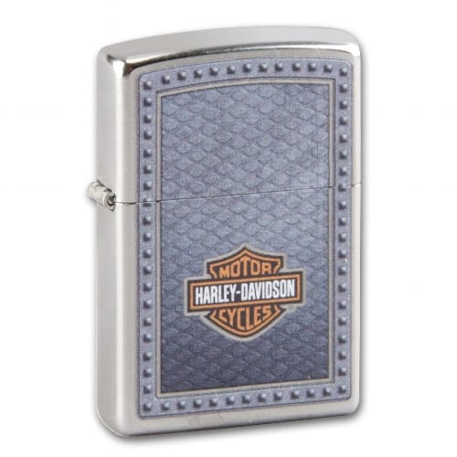 ZIPPO Street chrom Harley Davidson Logo 60005969