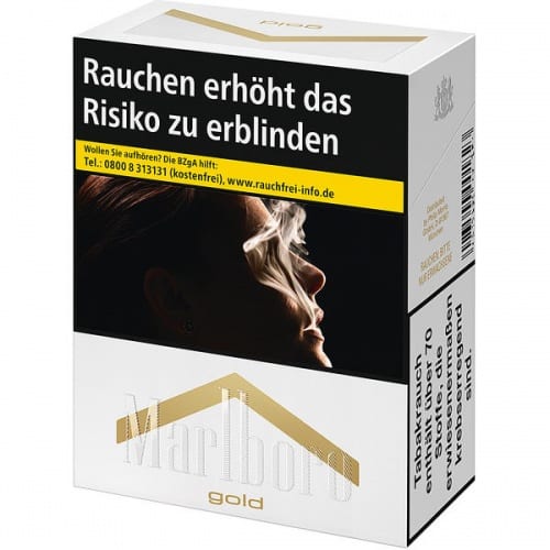 Zigarette Marlboro Gold mit Filter Stange mit 5 Packungen