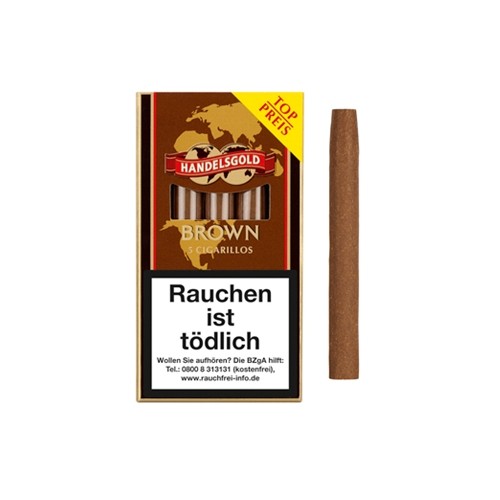 Handelsgold Brown 5 Zigarillos