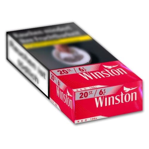 Winston Zigaretten Red 100's 6,00 Euro (10x20)
