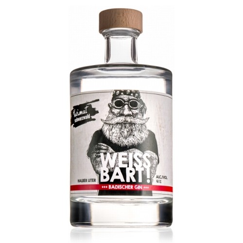 Gin WEISSBART! 41% Vol. 500 ml