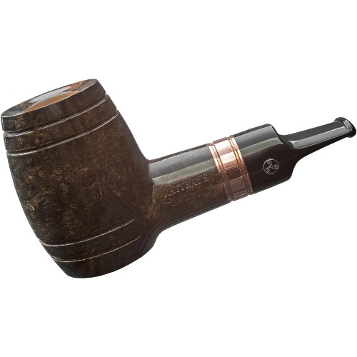 Pfeife RATTRAY´S Devil's Cut grey Whiskypfeife Kupferring