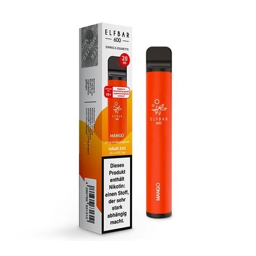 ELFBAR 600 MANGO 20mg bis zu 600 Puffs