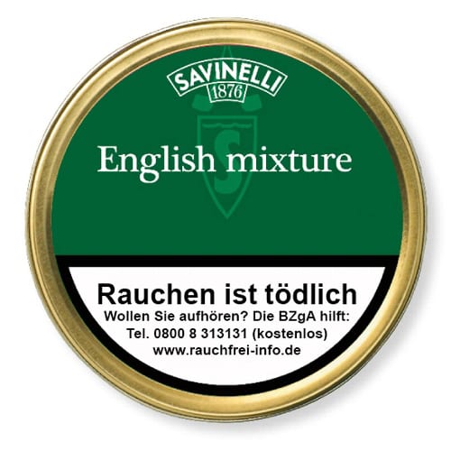 Pfeifentabak Savinelli English Mixture 50 Gramm