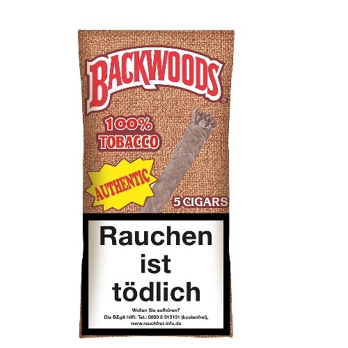 Backwoods Authentic 5 Zigarren