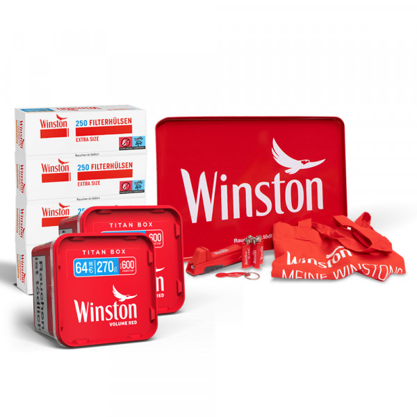 WINSTON TITAN VOLUMENTABAK EIMER BUNDLE ANGEBOT