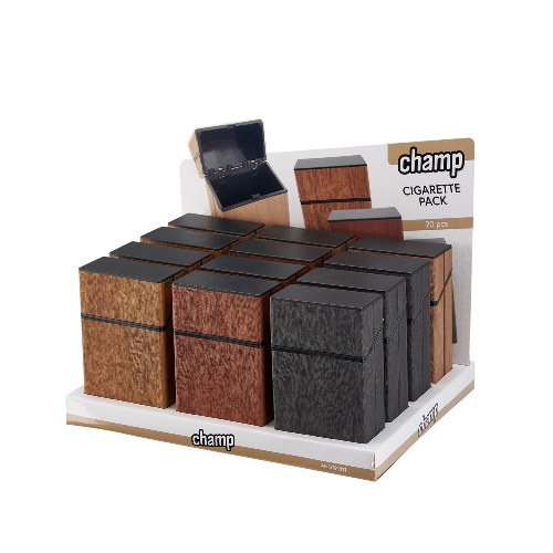 Zigarettenbox Kunststoff 30er CHAMP Fashion Color 6 Farben sort. Online  Kaufen, Für nur 2,50 €