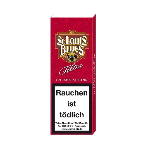 St. Louis Blues Full Special Blend Filter 10 Zigarillos