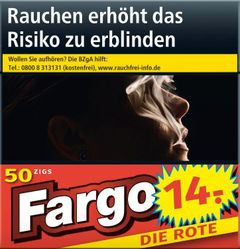 FARGO ROT ZIGARETTEN STANGE (4x50)