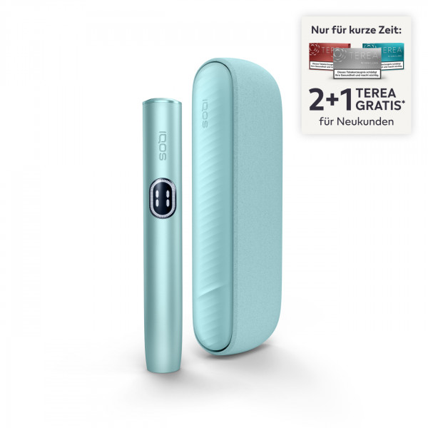 IQOS ILUMA i Breeze Blue + Gratis TEREA Sticks bei Registrierung