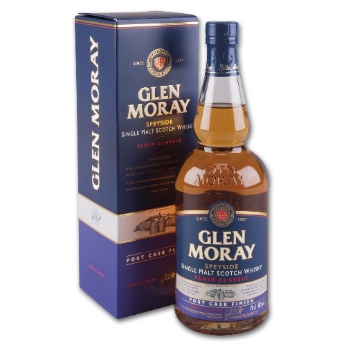Glen Moray Port Cask finish 40 % Vol. 700 ml