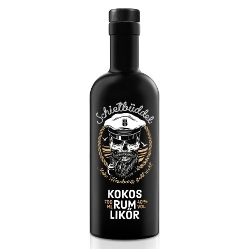 Likoer SCHIETBueDDEL Kokos Rum 40 % Vol.