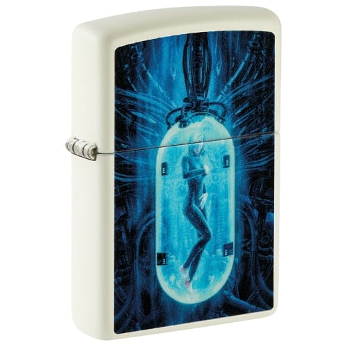 ZIPPO weiss matt Tube Woman Design 60006575