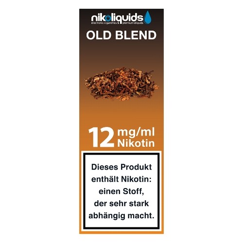 E-Liquid NIKOLIQUIDS Old Blend 12 mg