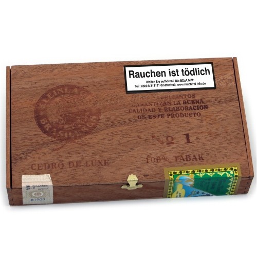 Brasileros Cedro de Luxe No.1 25 Zigarren