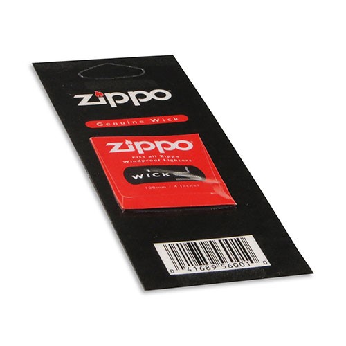 Feuerzeugdocht Original Zippo aus Baumwolle 10 cm lang in naturweiss