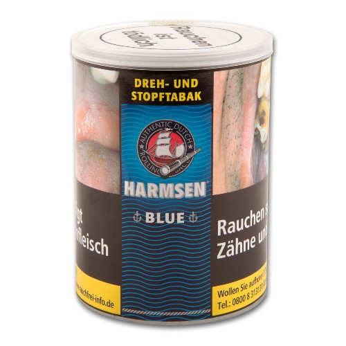 HALBSCHWARZ Zigarettentabak Harmsen Blue Halfzware Shag 150 Gramm