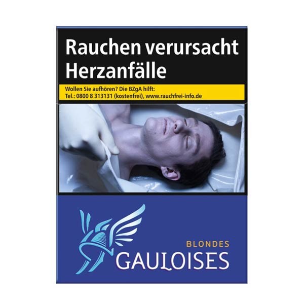 Gauloises Zigaretten Blondes blau Automatenpackung (20x20)
