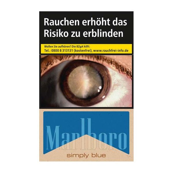 Marlboro Zigaretten Simply Blue ohne Zusätze (10x20)